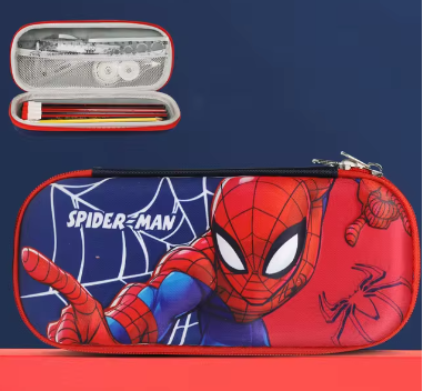 Astuccio scuola Capitan America - Spiderman - Airon Man