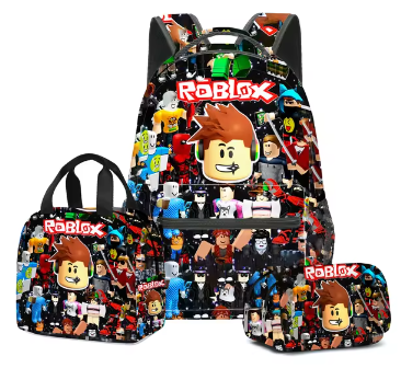 Zaino 3 pezzi Roblox