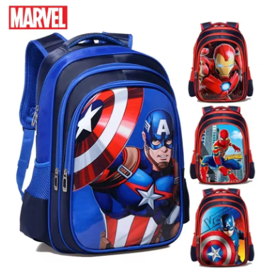 Zaino Capitan America - Spiderman - Airon Man