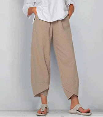 LIGHT - Pantalone in cotone da Donna