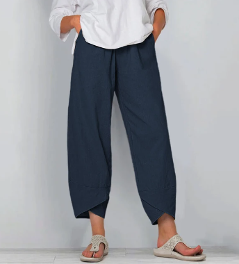 LIGHT - Pantalone in cotone da Donna