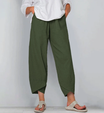 LIGHT - Pantalone in cotone da Donna